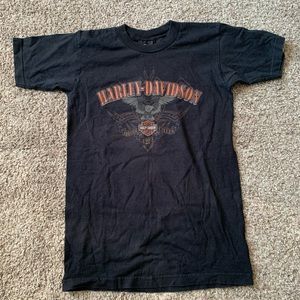 Vintage Y2K Harley-Davidson: Golden Gate Marin Co Shirt